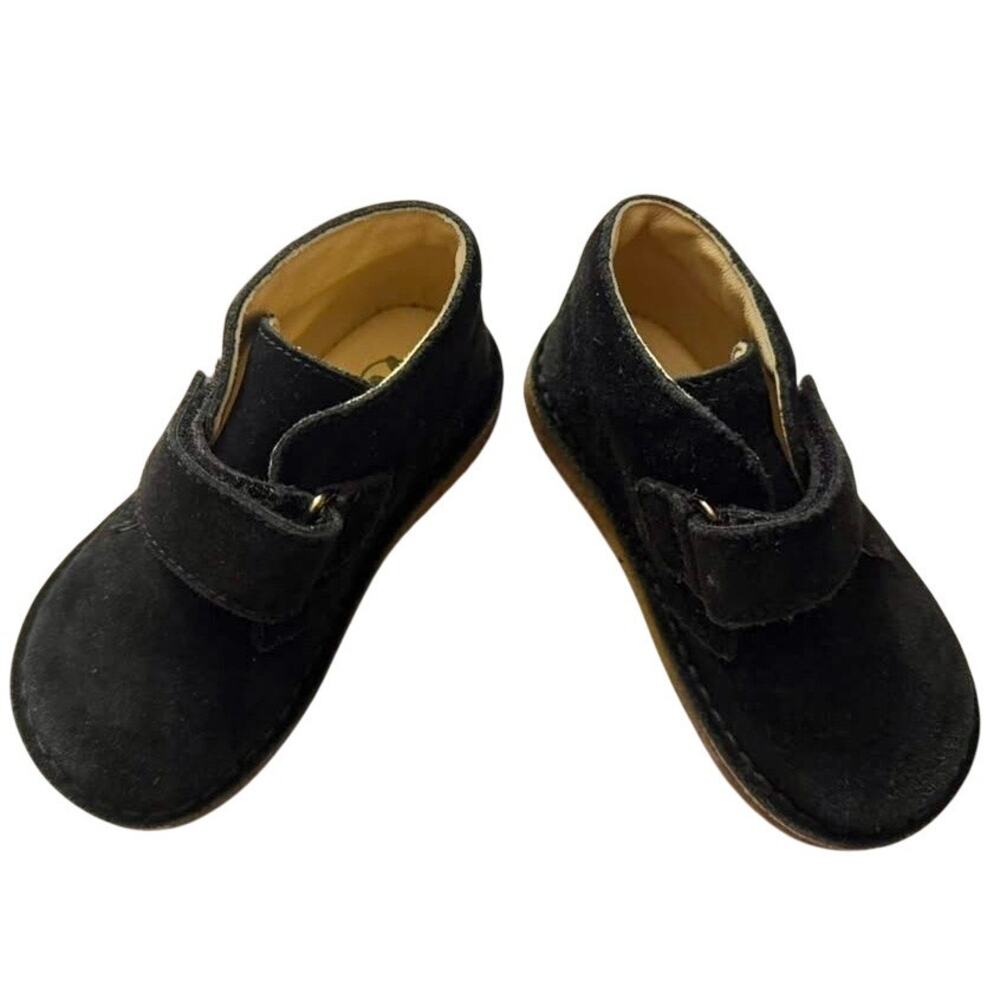 NATURINO CHOCO Suede Desert Boots in Navy Blue sz. 22 US 6